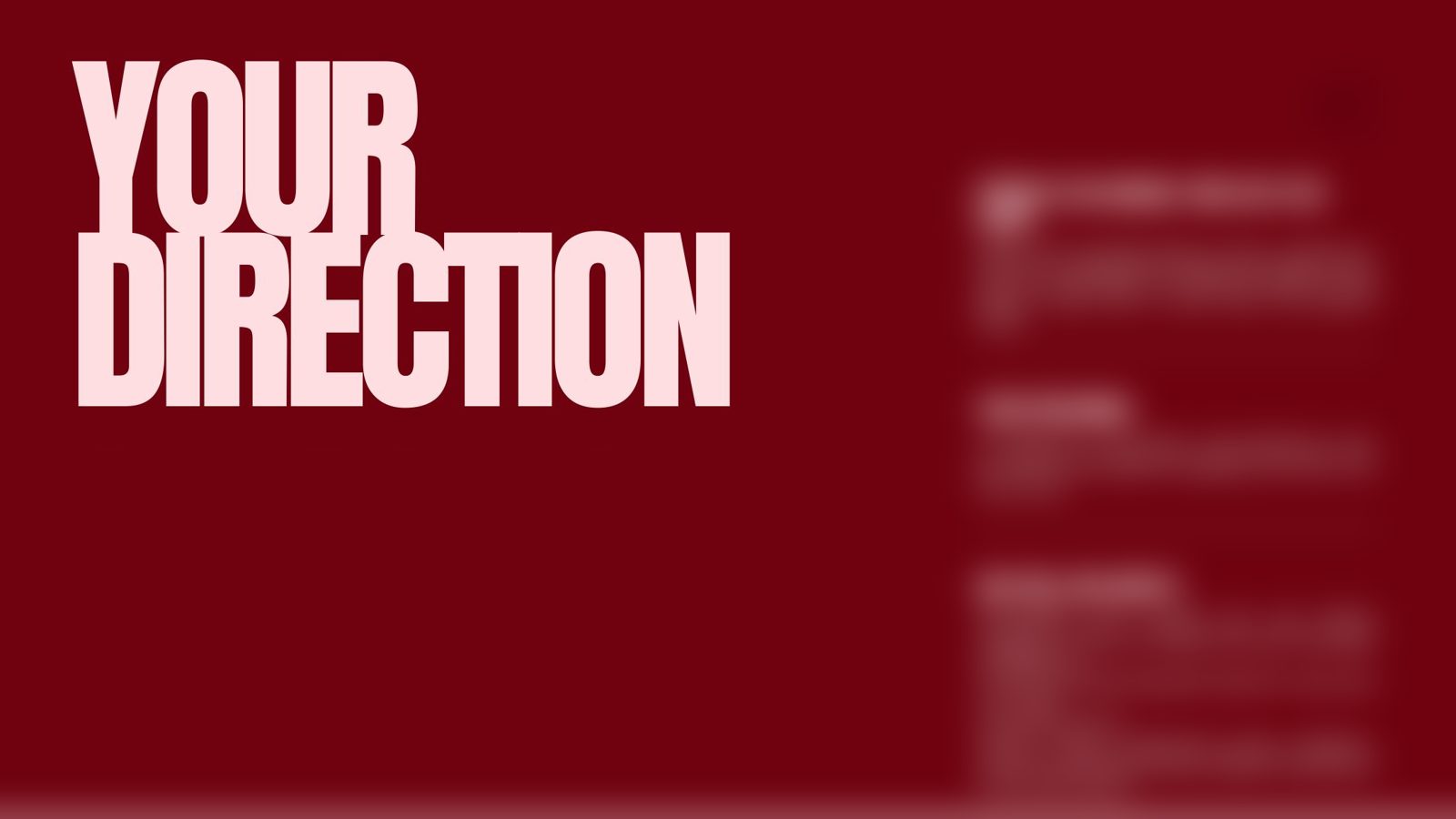 02 — The Strategic Direction